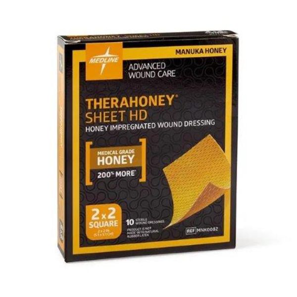 mnk0082therahoney aposito para heridas con200 mas miel 5x5cm